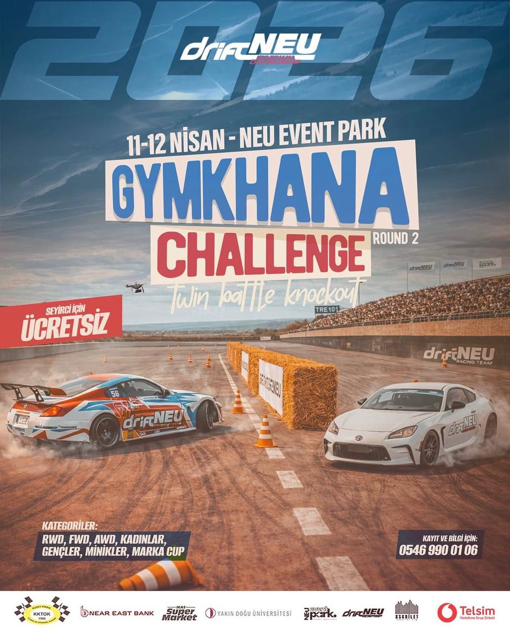 Drift NEU 2026: Gymkhana Challenge