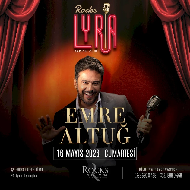 Emre Altuğ в Rocks LYRA