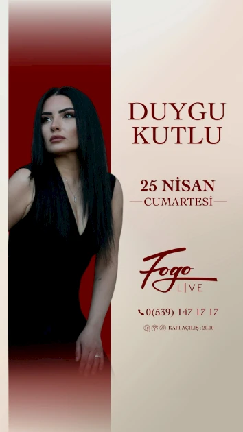 Duygu Kutlu - concert at Fogo Live