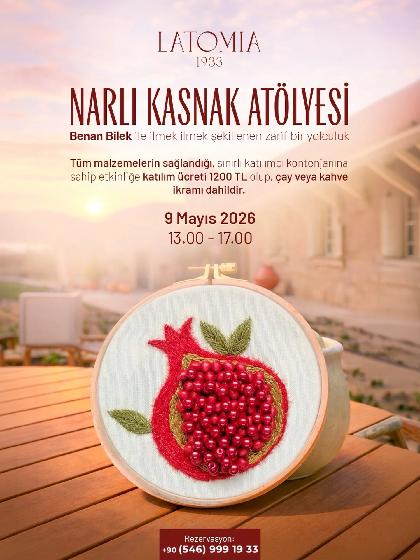 Warsztaty haftu „Granat”