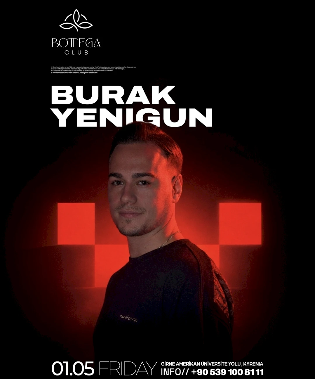 Burak Yenigün Bottega Club'da