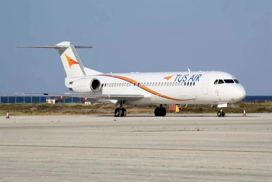 TUS Airways rozszerza flotę: nowy Airbus A320 przybył do Larnaki